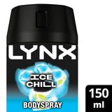 Lynx Ice Chill 48h Deodorant Body Spray for Men 150ml