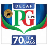 PG Tips Decaf Black Decaffeinated Tea Bags x70