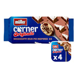 Muller Corner Originals Mississippi Mud Pie Yogurt 4x124g