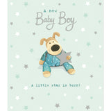 Baby Boy Congratulations Card with Boofle Greeting Card
