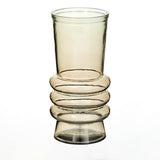 Habitat Recycled Glass Anillo Vase - Green