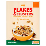 Sainsbury's Nut Flakes & Clusters with Almonds, Hazelnuts & Pecans 500g
