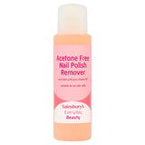 Sainsbury's Acetone Free Nail Polish Remover 250ml
