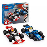 LEGO City F1 Williams Racing & Haas F1 Race Cars Set 60464