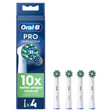 Oral-B Cross Action Replacement Electric Toothbrush Heads x4
