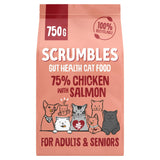 Scrumbles Salmon Adult & Senior Dry Cat Food 750g