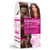 L'Oreal Paris Casting Creme Gloss Semi Permanent Hair Dye Light Brown 500