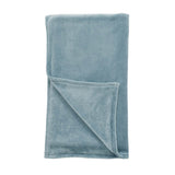 Sainsburys's Home Rustic Blue Fleece throw 125x150
