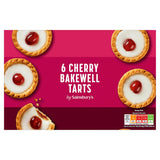 Sainsbury's Cherry Bakewell Tarts x6 235g