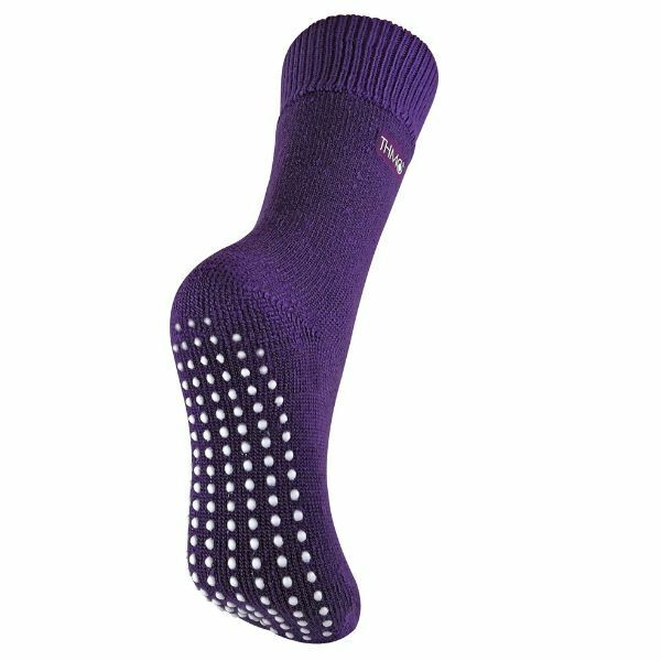 THMO Ladies Thermal Fleece Lined Slipper Socks 4-8 UK GOODS Superdrug