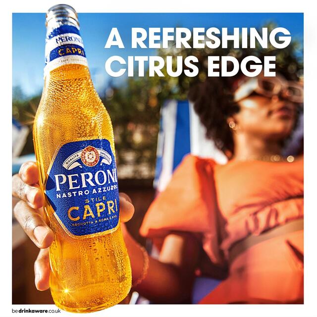 Peroni Stile Capri Beer Lager Bottles   10 x 330ml - McGrocer