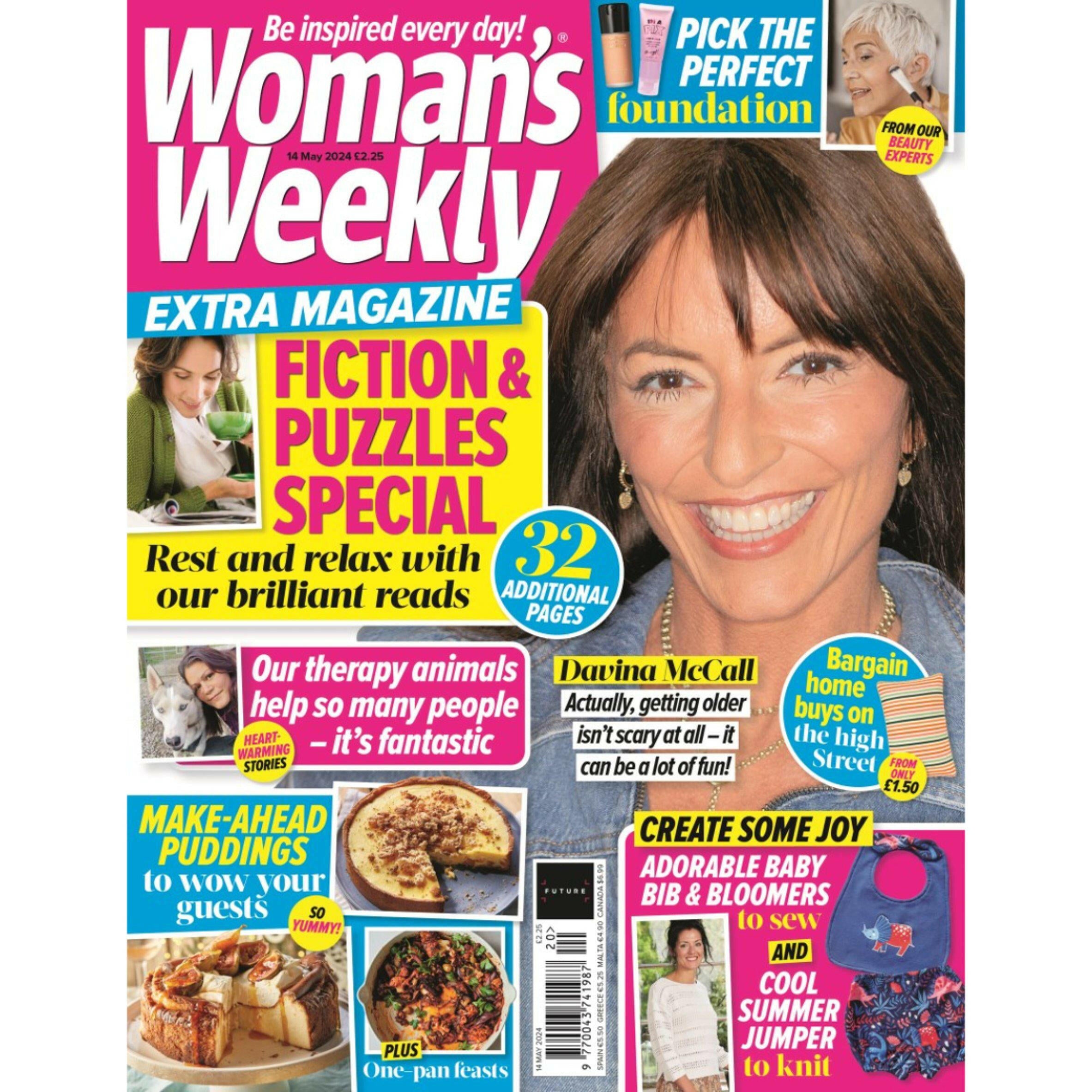 Woman's Weekly Magazine GOODS Sainsburys
