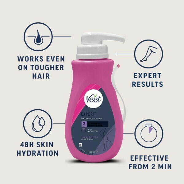 Veet Expert Hair Removal Cream 400ml GOODS Boots