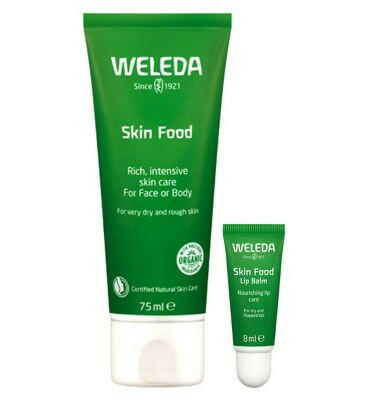 Weleda Skin Food Cream & Lip Balm Bundle 75ml GOODS Boots