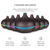 WellbeingMe Aroma Diffuser & Tea Tree Essential Oil Set (LW) GOODS Superdrug