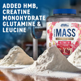 Applied Nutrition Critical Mass Professional Lean Mass Gainer Strawberry 2.4kg (16 Servings) - 999279