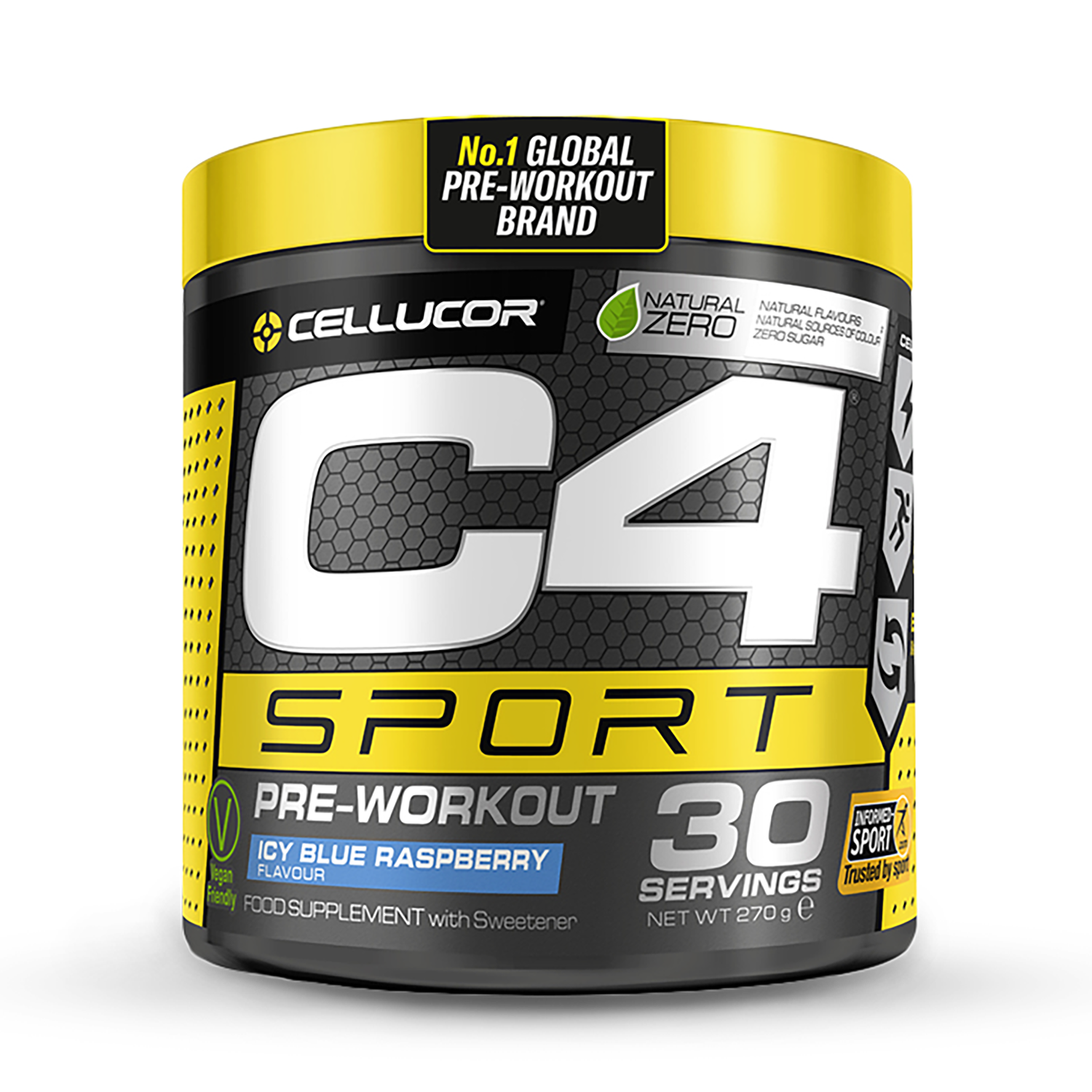 Cellucor C4 Sport Pre-Workout Icy Blue Raspberry 270g - 998351