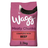 Wagg Meaty Chunks Complete with Beef Dry Dog Food Dog Food & Accessories ASDA