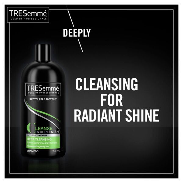 TRESemme Shampoo for Dry Hair Replenish & Cleanse 900 ml GOODS Superdrug