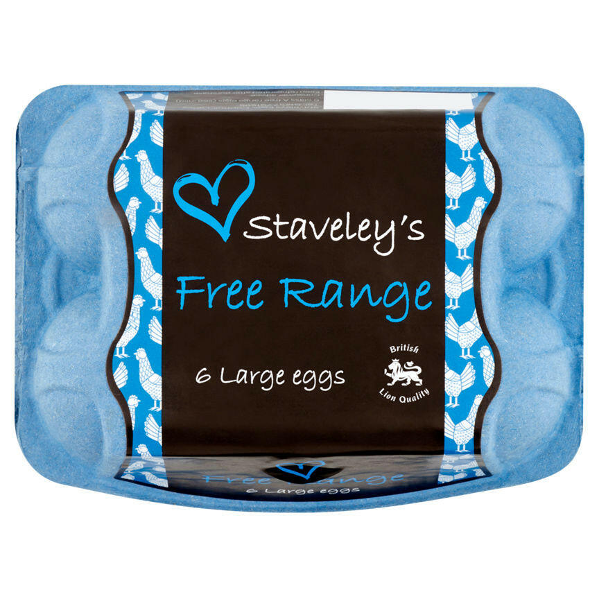 Staveley Large Free Range Eggs GOODS ASDA