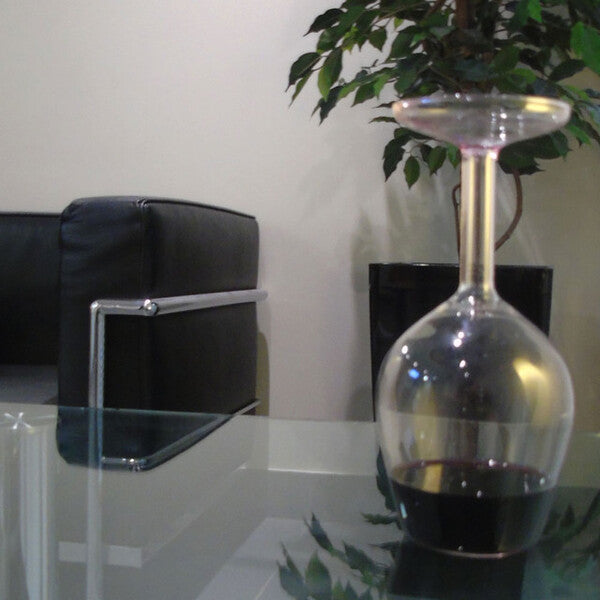 Upside Down Wine Glass 375ml GOODS Superdrug