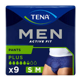 TENA Men Active Fit Incontinence Pants Plus Medium - 9 pack GOODS Boots