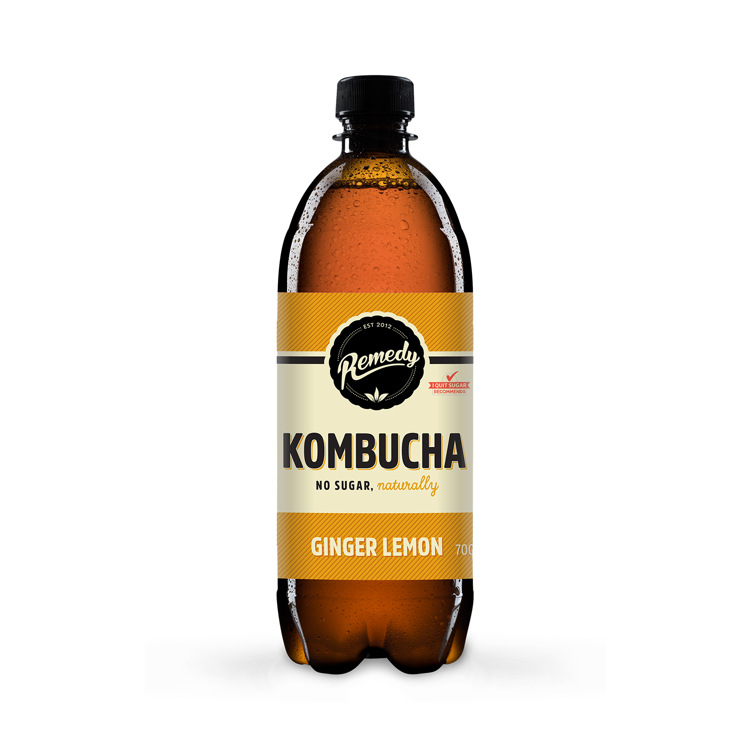 Remedy Kombucha Ginger Lemon 4 x 330ml - 998908