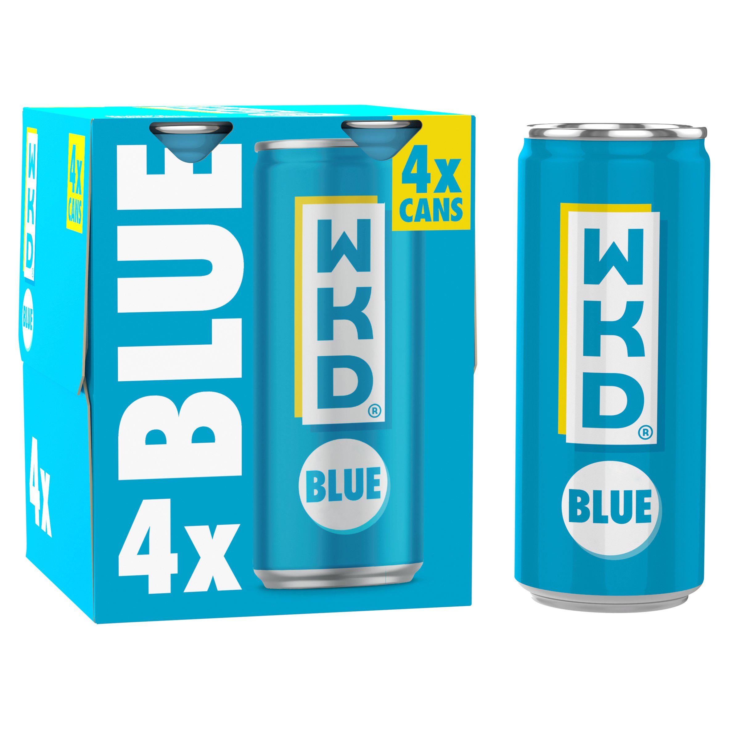 WKD Blue 4x250ml GOODS Sainsburys