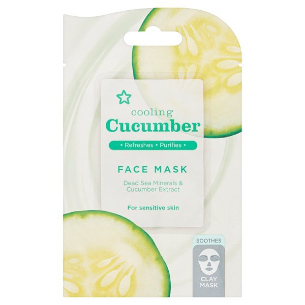 Superdrug Cucumber Cooling Face Mask 15ml GOODS Superdrug