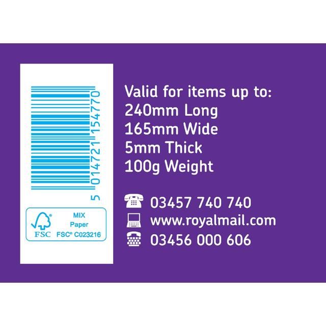 1st Class Stamps 8 per pack - McGrocer