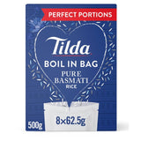 Tilda Boil in the Bag Pure Basmati Rice 8 x 62.5g GOODS M&S