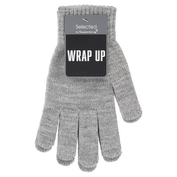 Superdrug Selected Gloves Grey GOODS Superdrug