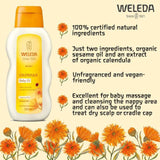Weleda Baby Calendula Vegan Oil 200ml GOODS M&S