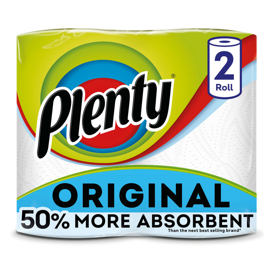 Plenty White Kitchen Roll - McGrocer