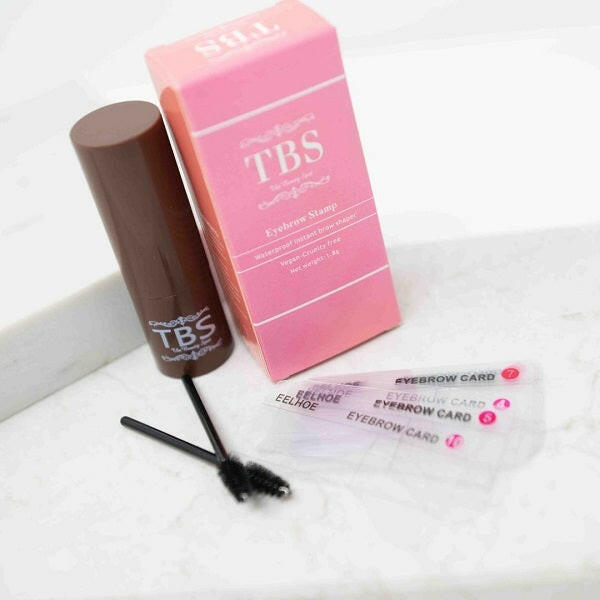 TBS Easy Brows Powder & Stencil 1.8g Light Brown GOODS Superdrug