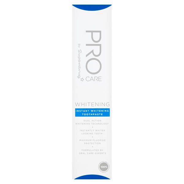 Superdrug ProCare Instant Whitening Toothpaste 75ml GOODS Superdrug