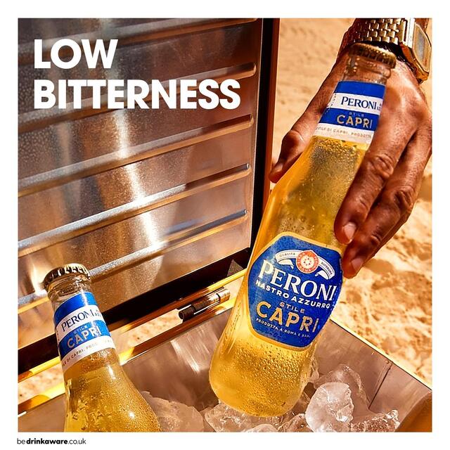 Peroni Stile Capri Beer Lager Bottles   10 x 330ml - McGrocer
