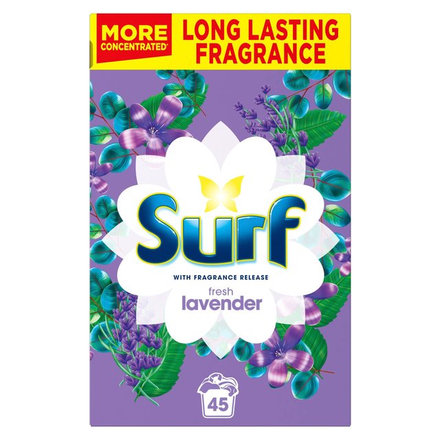 Surf Laundry Powder Lavender 45 Wash   2.25kg GOODS M&S