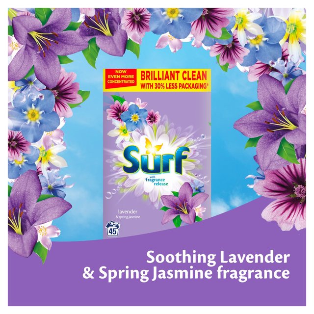 Surf Laundry Powder Lavender 45 Wash   2.25kg GOODS M&S