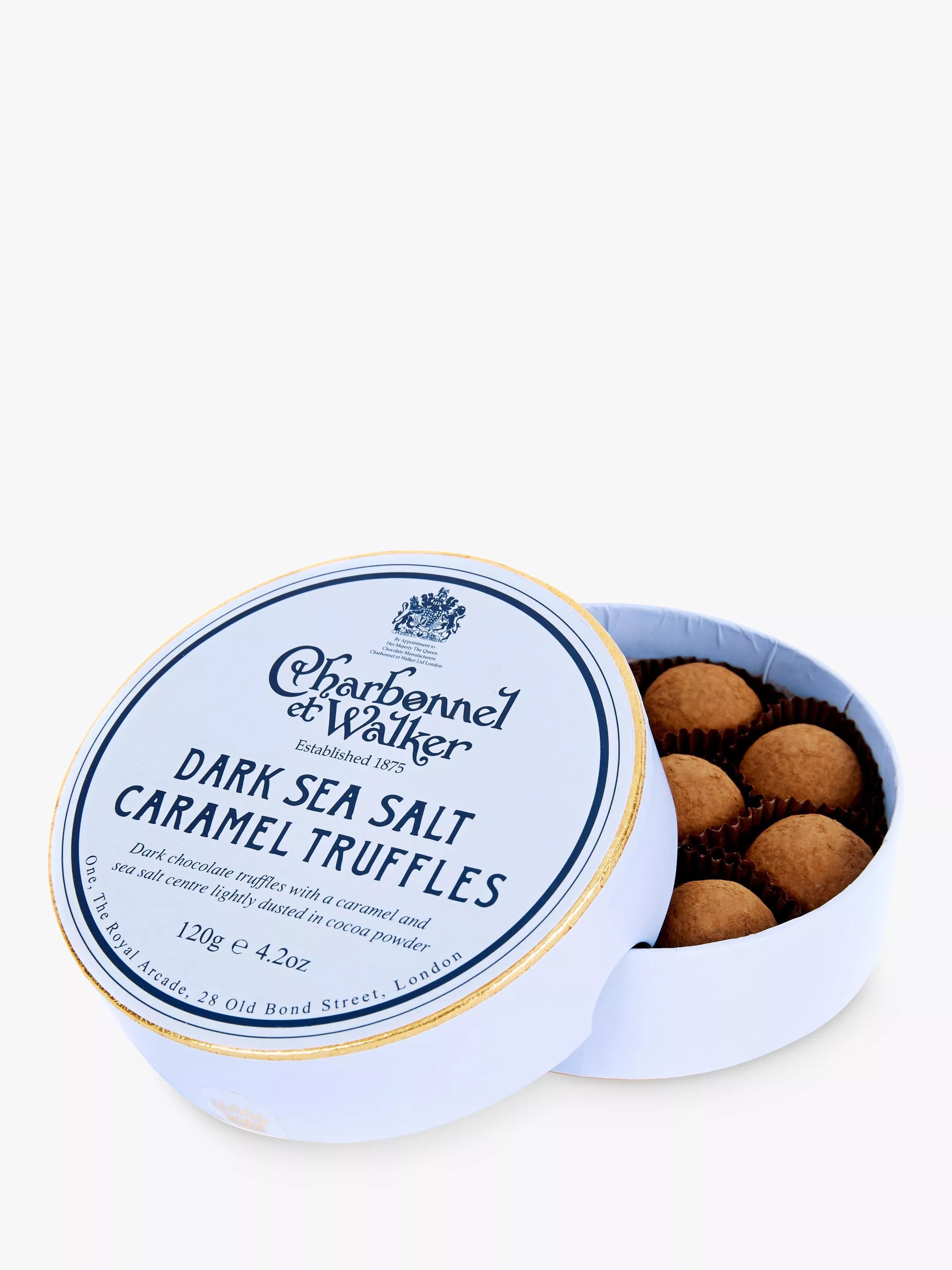 Charbonnel et Walker Sea Salt Dark Caramel Truffles, 120g - McGrocer