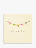 Ruth Jackson Bunting Birthday Card