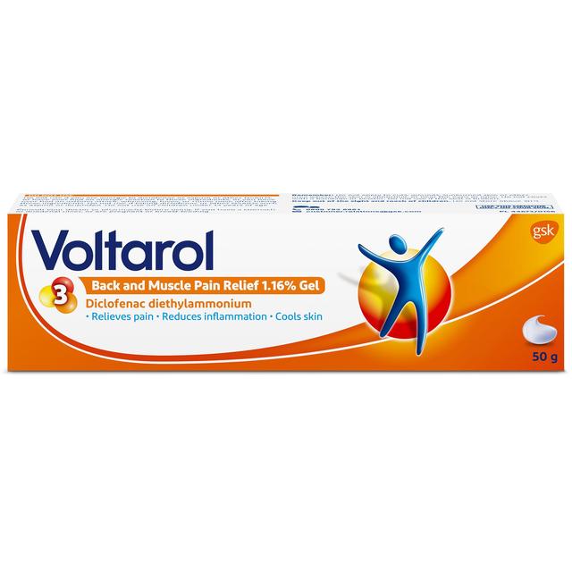 Voltarol Back & Muscle Pain Relief Gel 1.16% 50g GOODS M&S