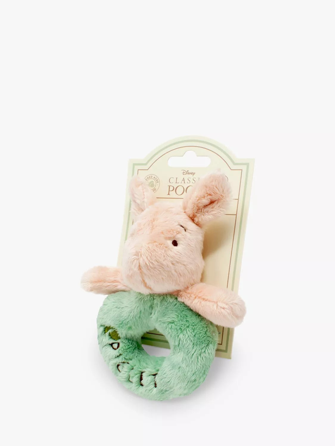Winnie the Pooh Baby Piglet Ring Rattle - McGrocer