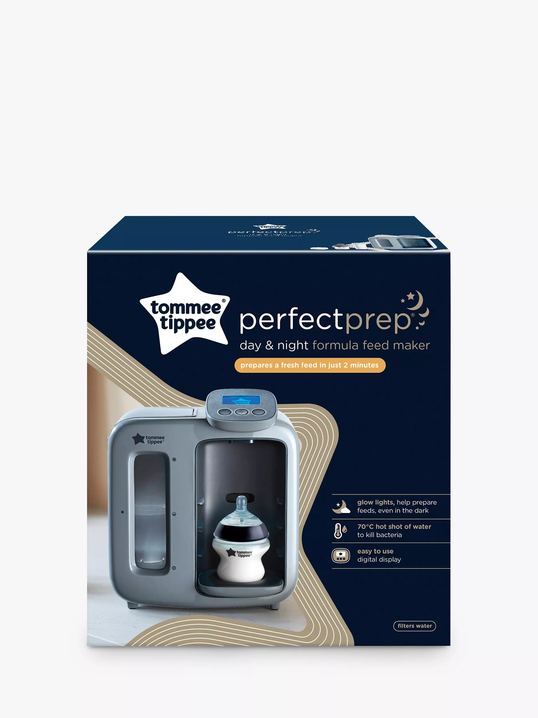 Tommee Tippee Perfect Prep Day & Night, Grey - McGrocer