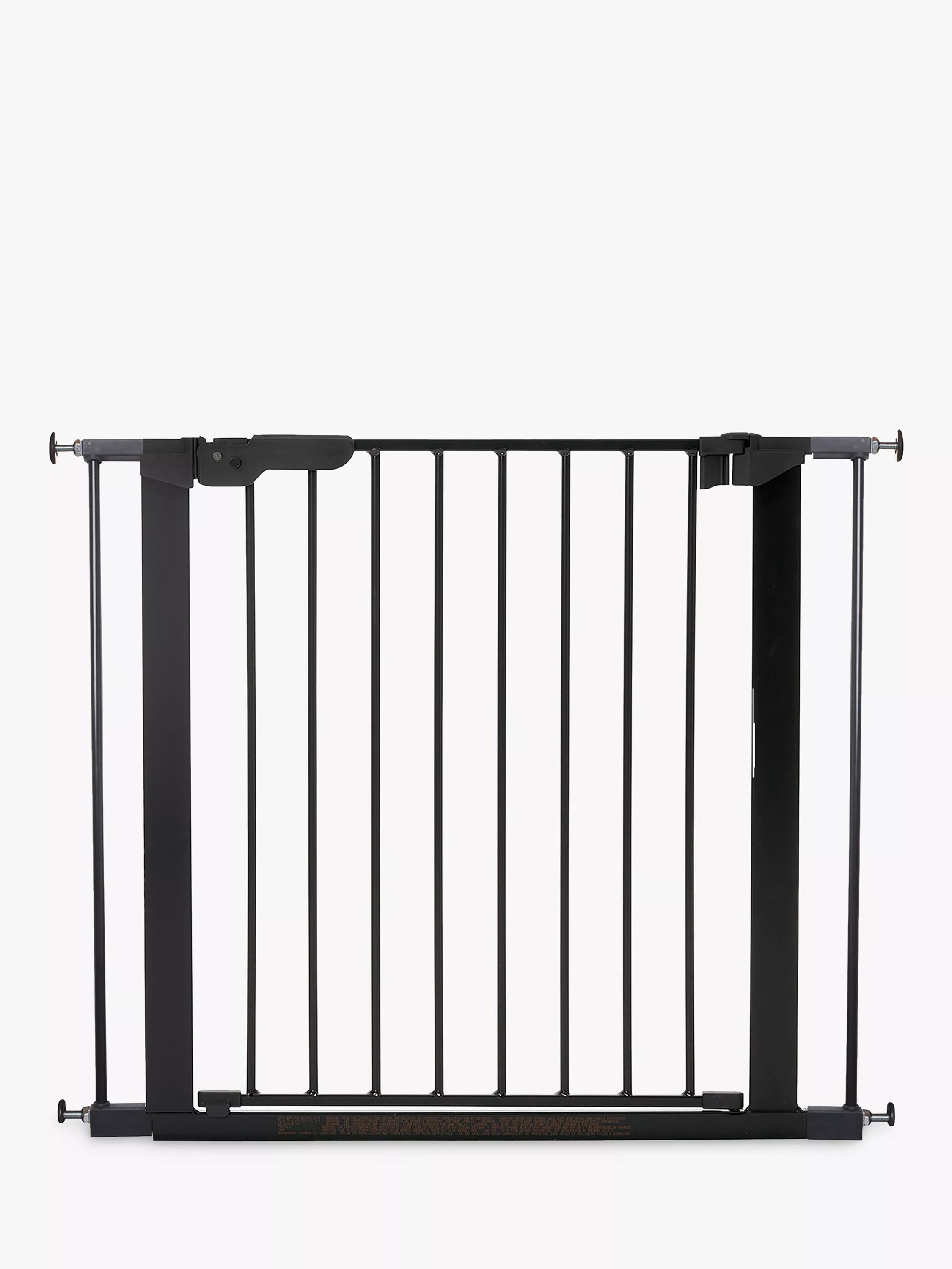 BabyDan Premier True Pressure Gate Including Extensions, Black - McGrocer