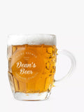 Treat Republic Personalised Home Brew Beer Glass, 568ml - McGrocer