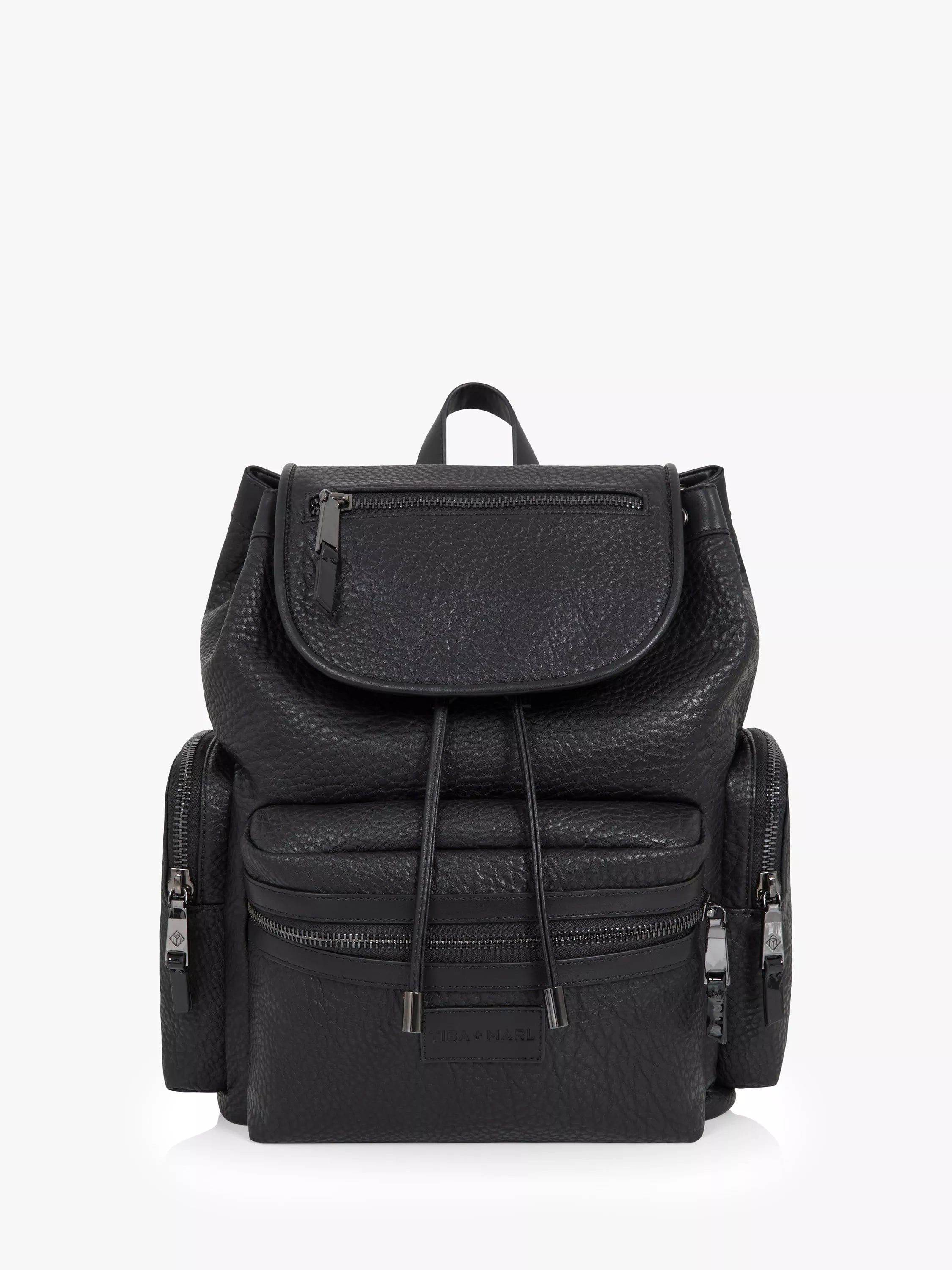 Tiba + Marl Kaspar Backpack Changing Bag, Black - McGrocer