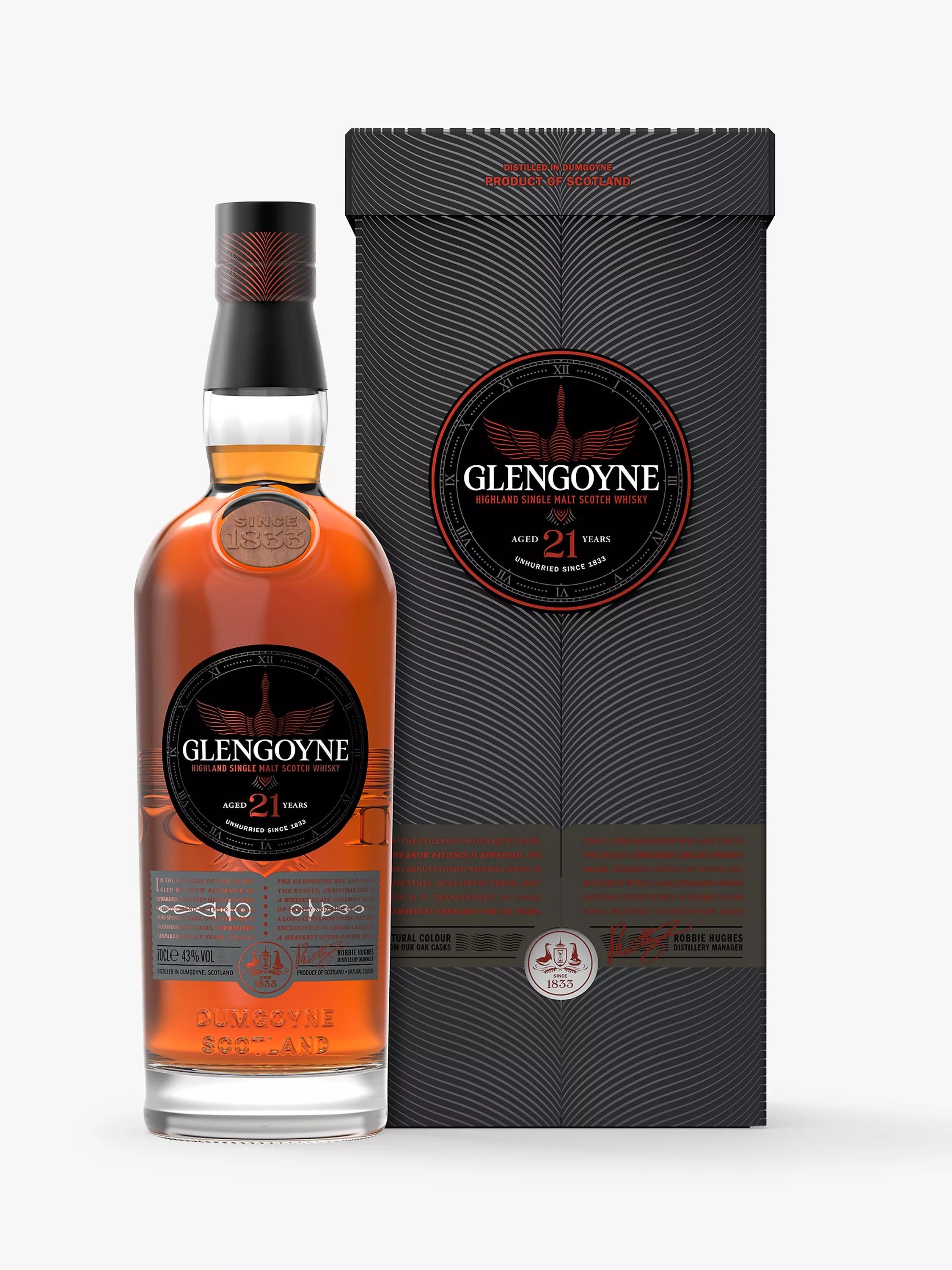 Glengoyne 21 Year Old Highland Single Malt Whisky, 70cl - McGrocer