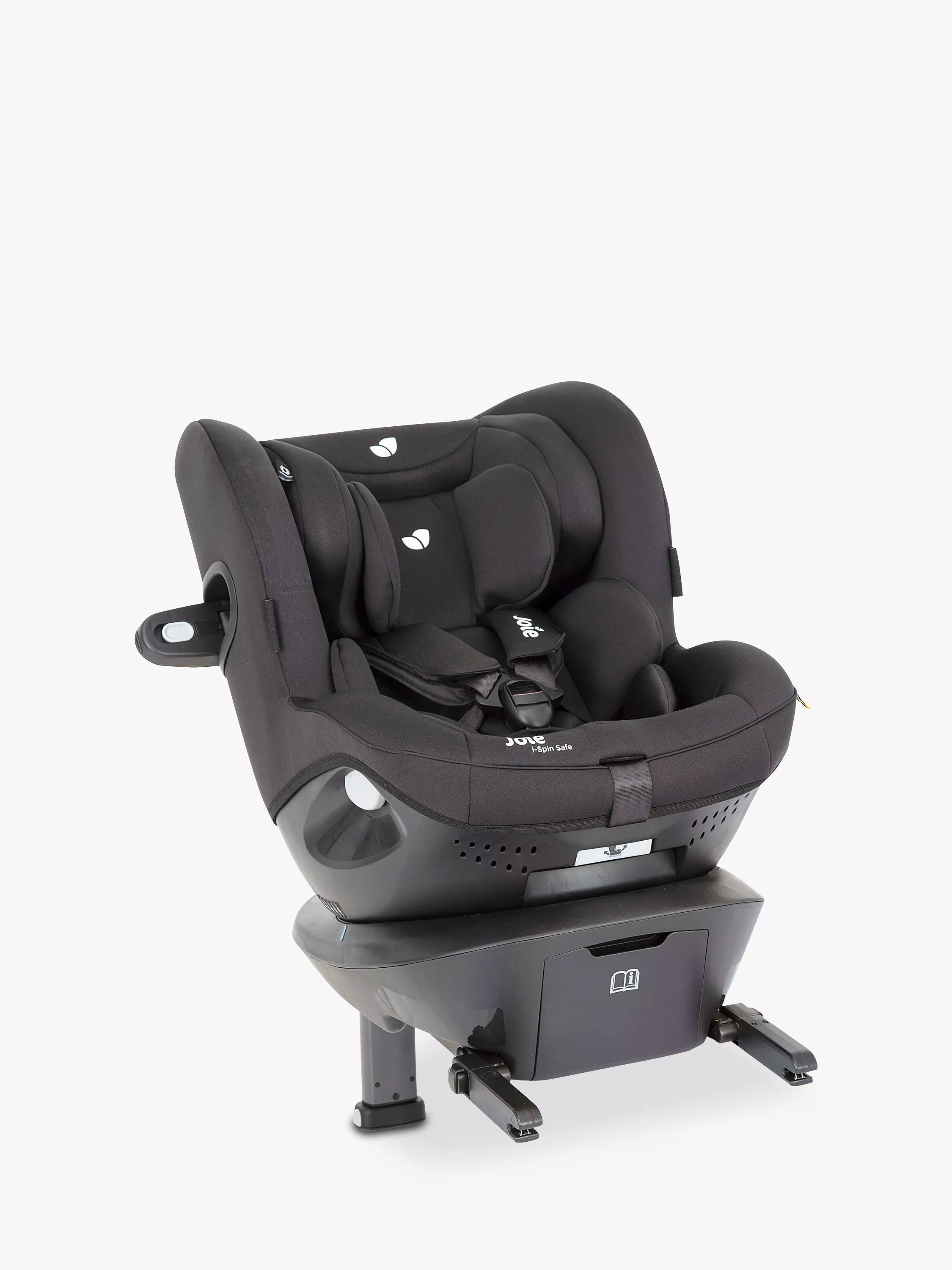 Joie Baby i-Spin Safe i-Size Car Seat, Coal - McGrocer