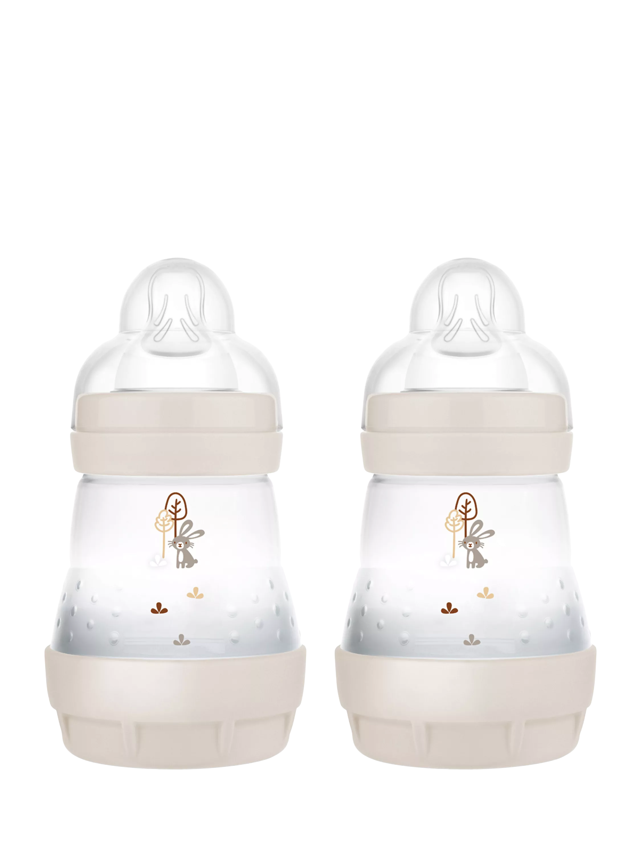 MAM Easy Start Anti-Colic Baby Bottle, 160ml, Pack of 2, Feeding Nature - McGrocer